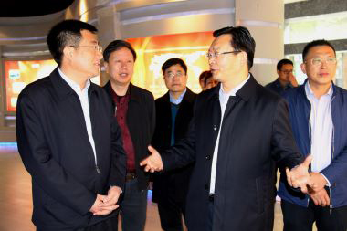 寧夏自治區(qū)寧東管委會黨工委常務副書記陶少華一行蒞臨瀘天化考察