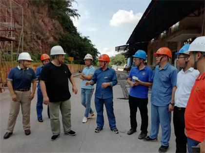 瀘天化股份公司開展防洪防汛防地質災害檢查