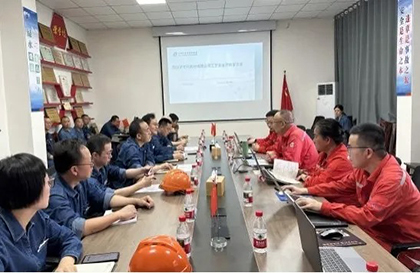 中化協(xié)專家組到公司檢查指導(dǎo)工作